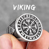 1998 Store | Anel Estilo Vikings - Aço Inoxidável | Anéis