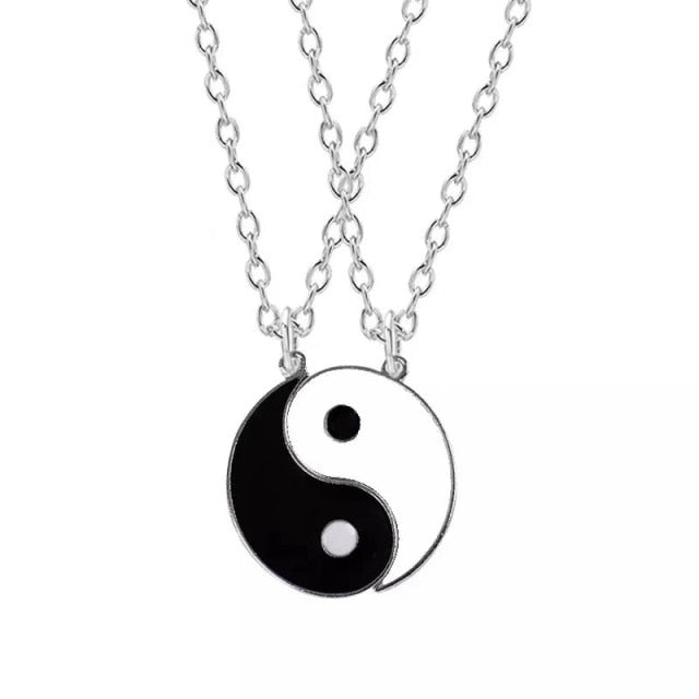 1998 Store | Colar Estilo Yin Yang - 2 Colares | Colares