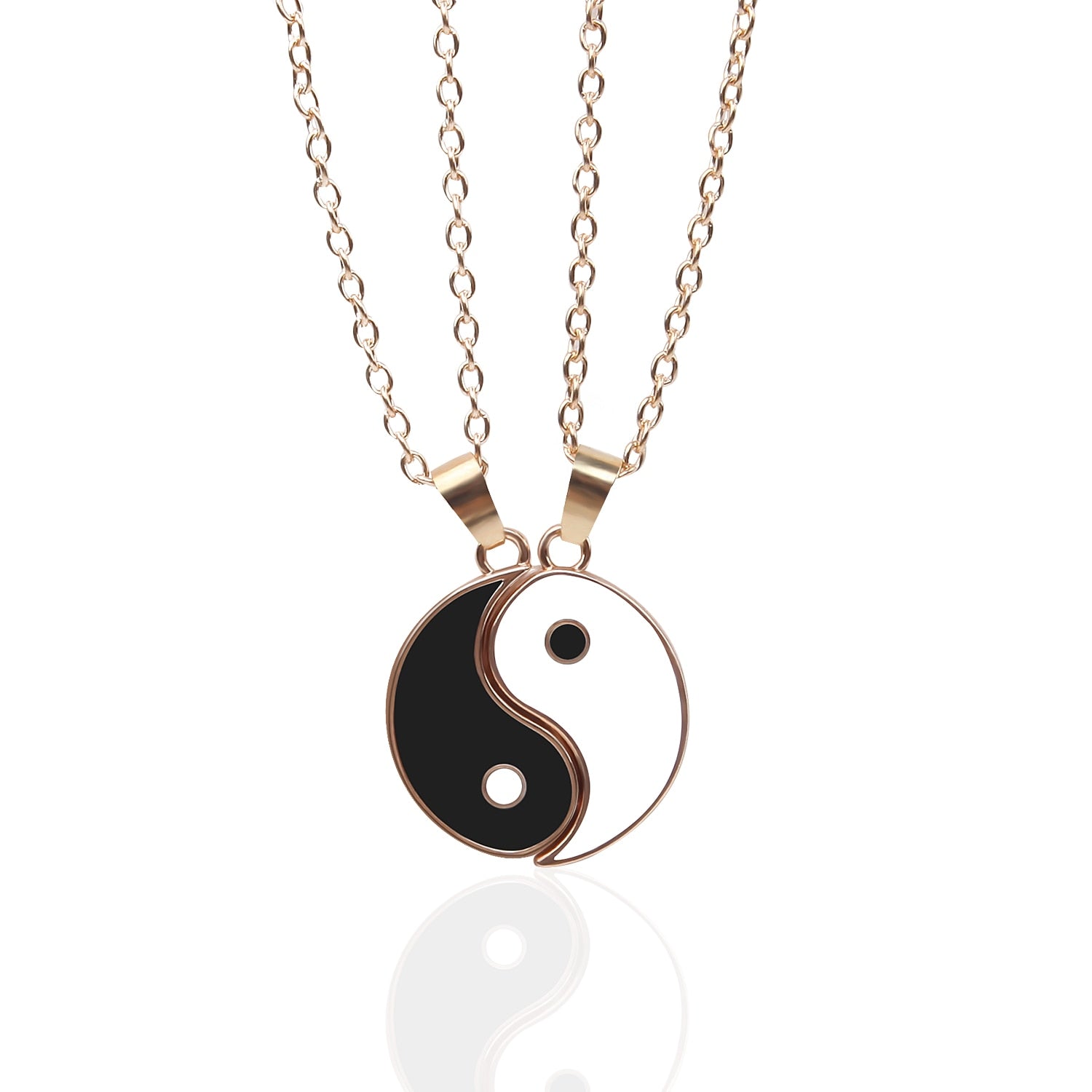 1998 Store | Colar Estilo Yin Yang - 2 Colares | Colares