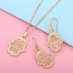 1998 Store | Conjunto Colar e Pingente - Hamsa | Colares