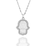 1998 Store | Conjunto Colar e Pingente - Hamsa | Colares