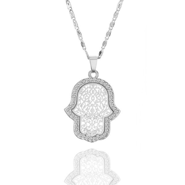 1998 Store | Conjunto Colar e Pingente - Hamsa | Colares