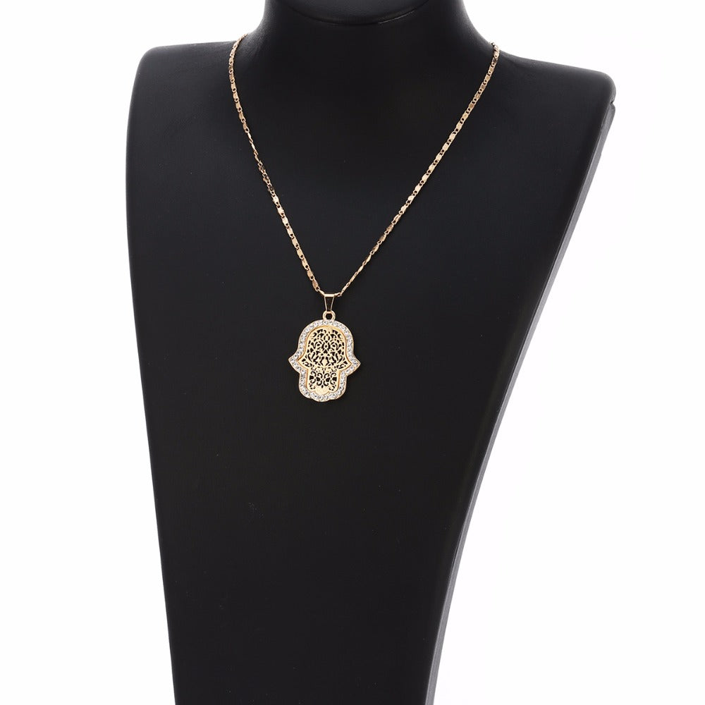 1998 Store | Conjunto Colar e Pingente - Hamsa | Colares