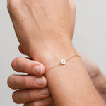 1998 Store | Pulseira Estilo Iniciais do Alfabeto - Regulável | Pulseiras