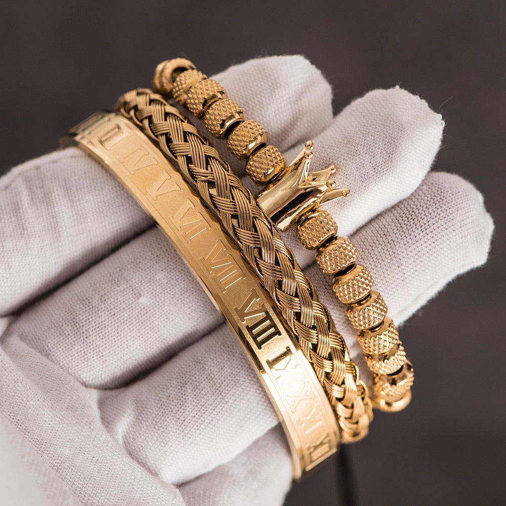 1998 Store | Pulseira Royal King - Gold | Pulseiras