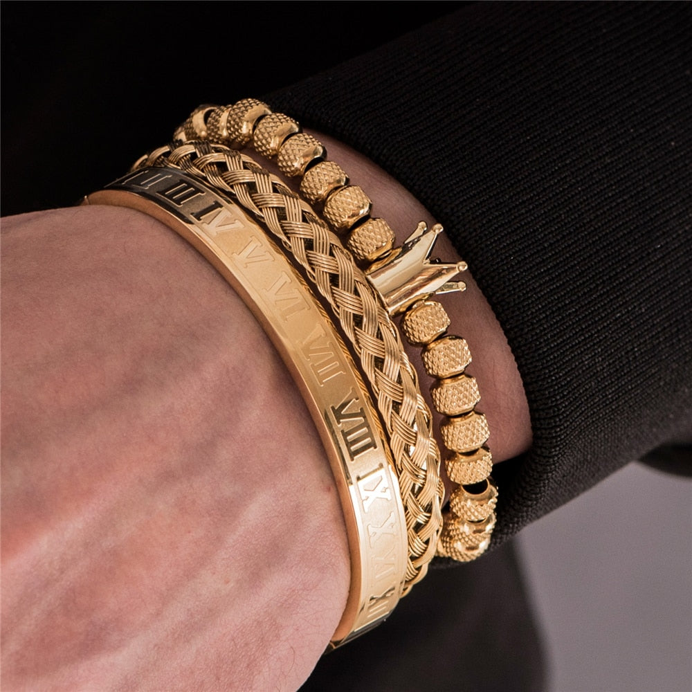 1998 Store | Pulseira Royal King - Gold | Pulseiras