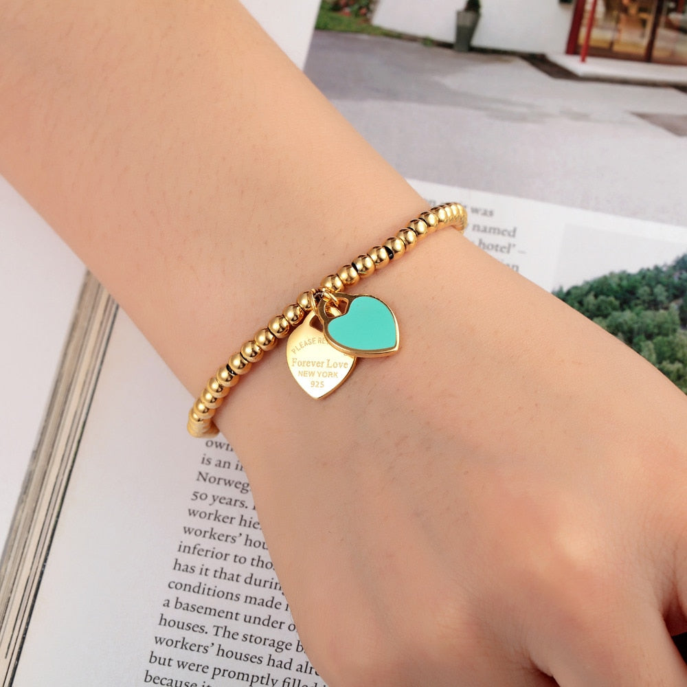 1998 Store | Pulseira de Luxo - Forever Tiffany Love | Pulseiras